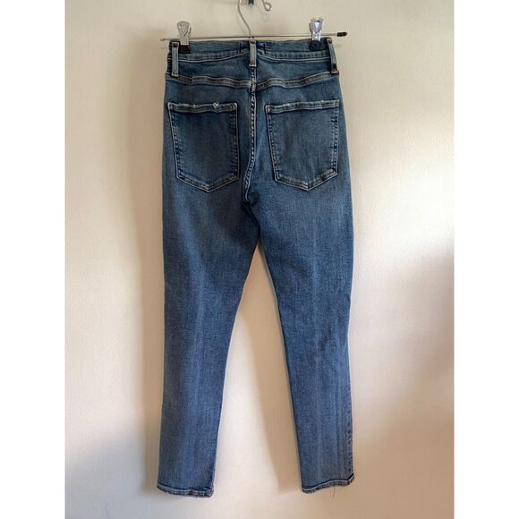 AGOLDE Sophie High Rise Skinny Crop in "spite" Size 25 - Picture 2 of 6